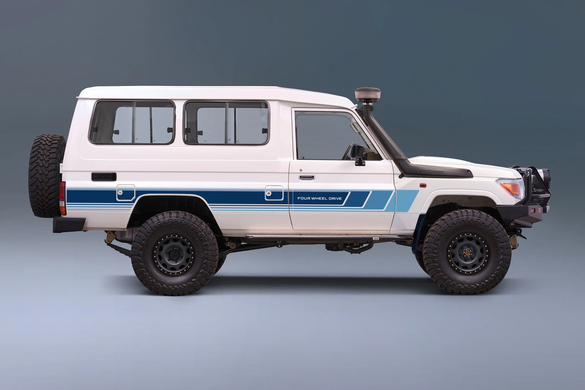 Decal Body Stripe Kit (Cobar) - 78 Series Troop Carrier (1999-) - Image 12