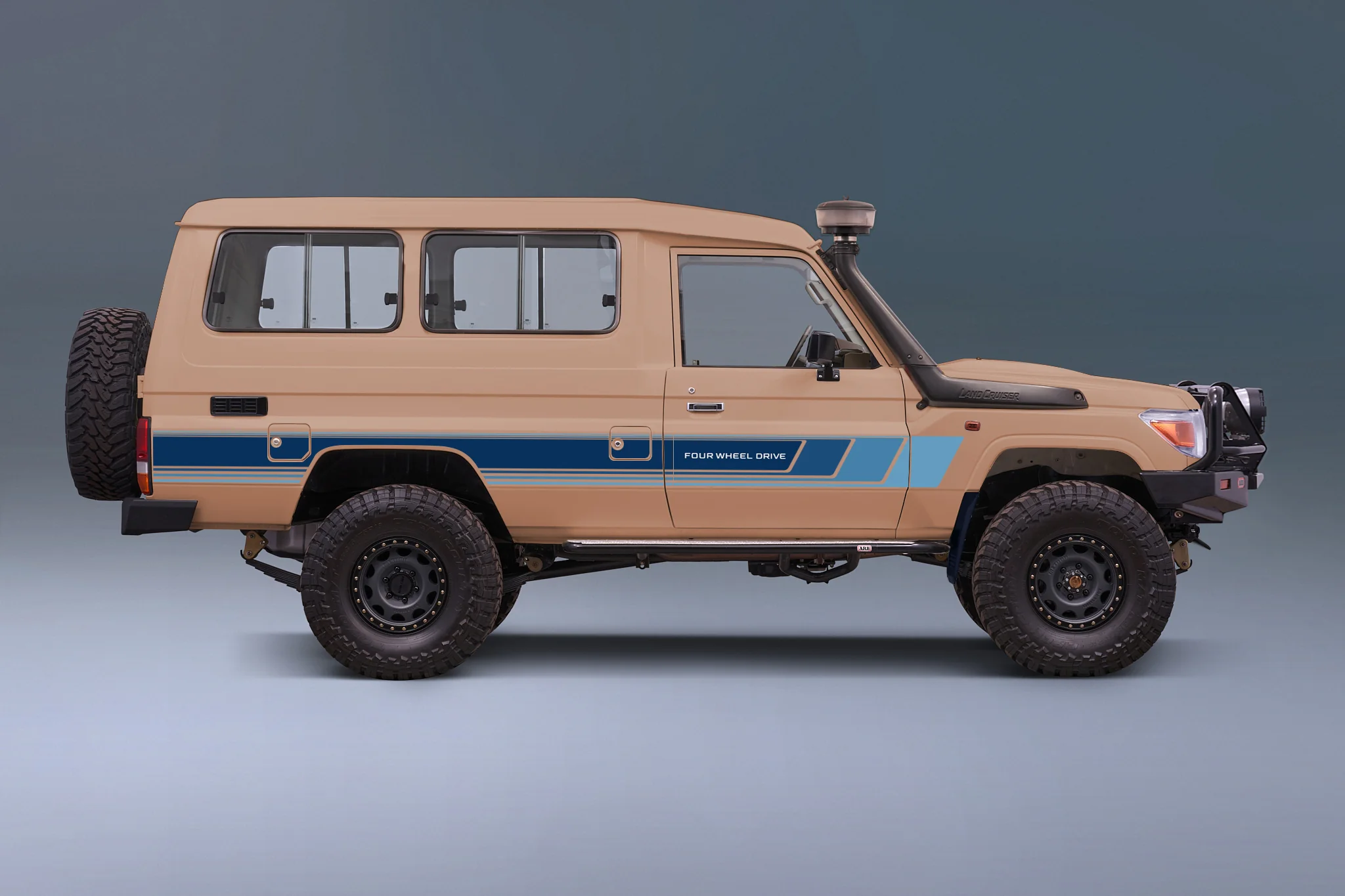 Decal Body Stripe Kit (Cobar) - 78 Series Troop Carrier (1999-) - Image 13