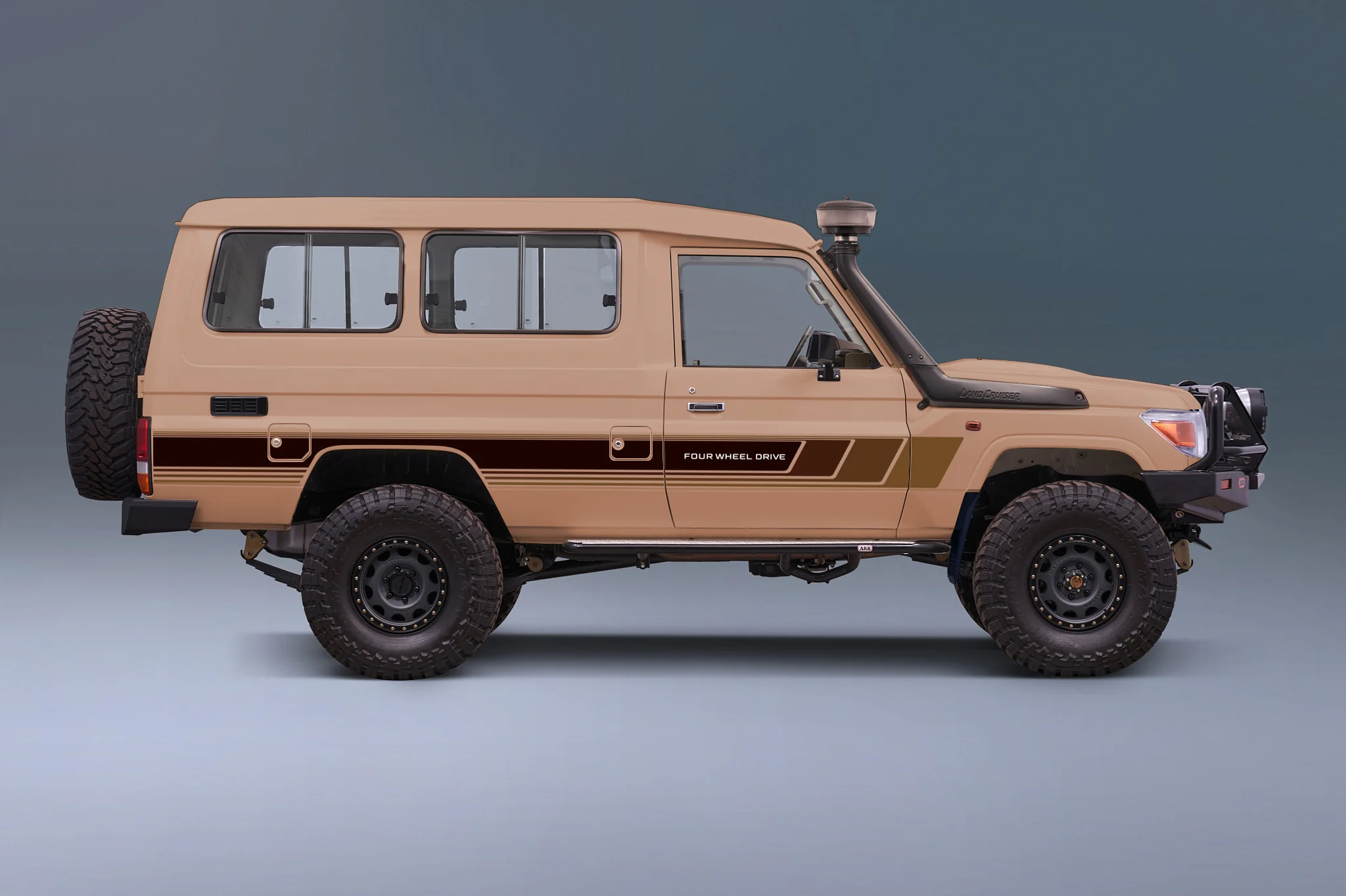Decal Body Stripe Kit (Cobar) - 78 Series Troop Carrier (1999-) - Image 14