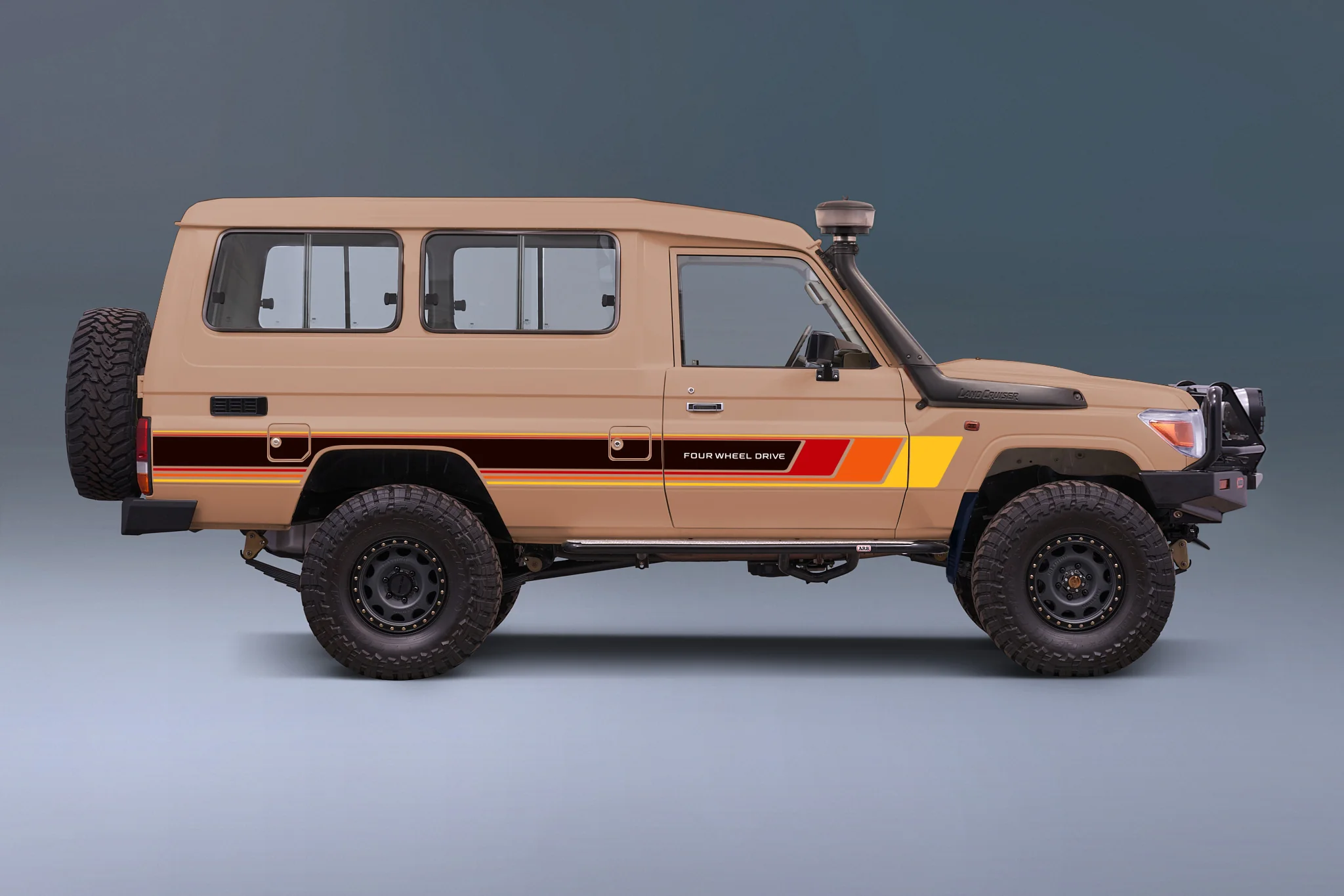 Decal Body Stripe Kit (Cobar) - 78 Series Troop Carrier (1999-) - Image 16