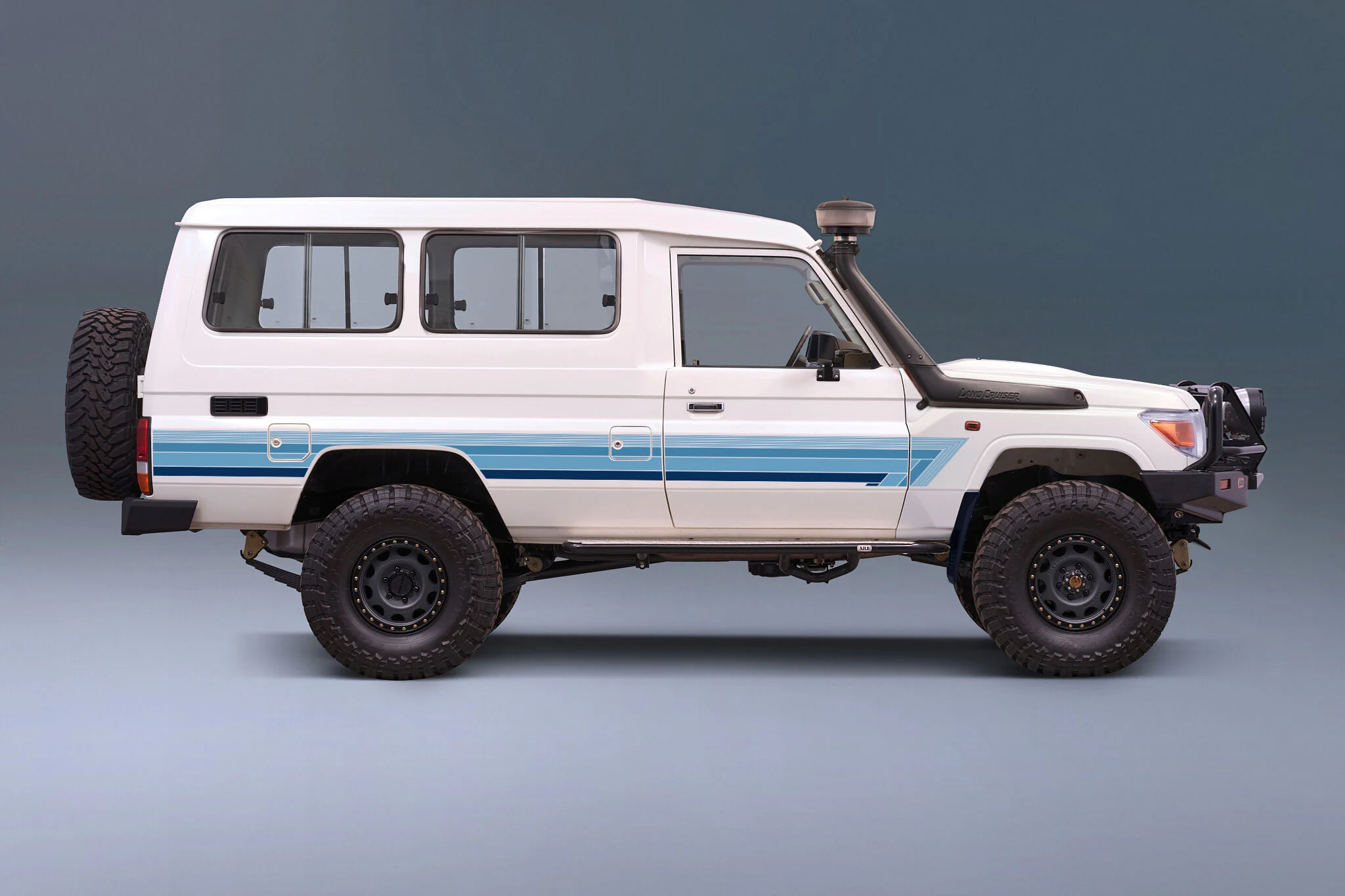 Decal Body Stripe Kit (Kiah River) - 78 Series Troop Carrier (1999-) - Image 3