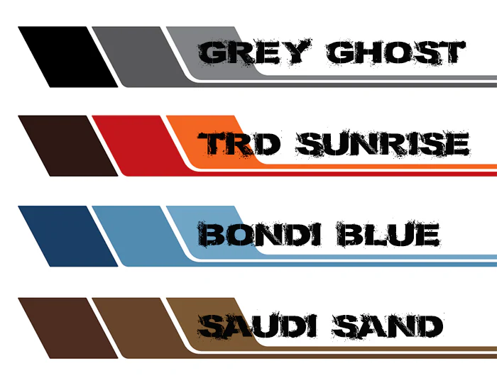 Decal Body Stripe Kit (Oman) - 78 Series Troop Carrier (1999-) - Image 8