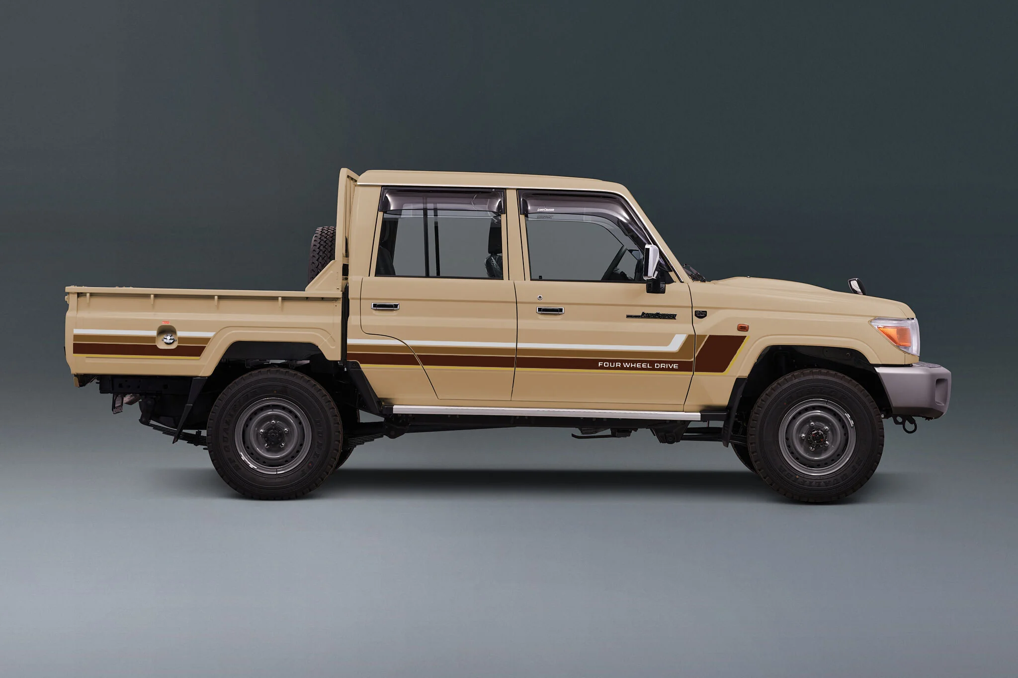 Decal Body Stripe Kit (Renmark) - 79 Series Dual Cab (2012-) - Image 9
