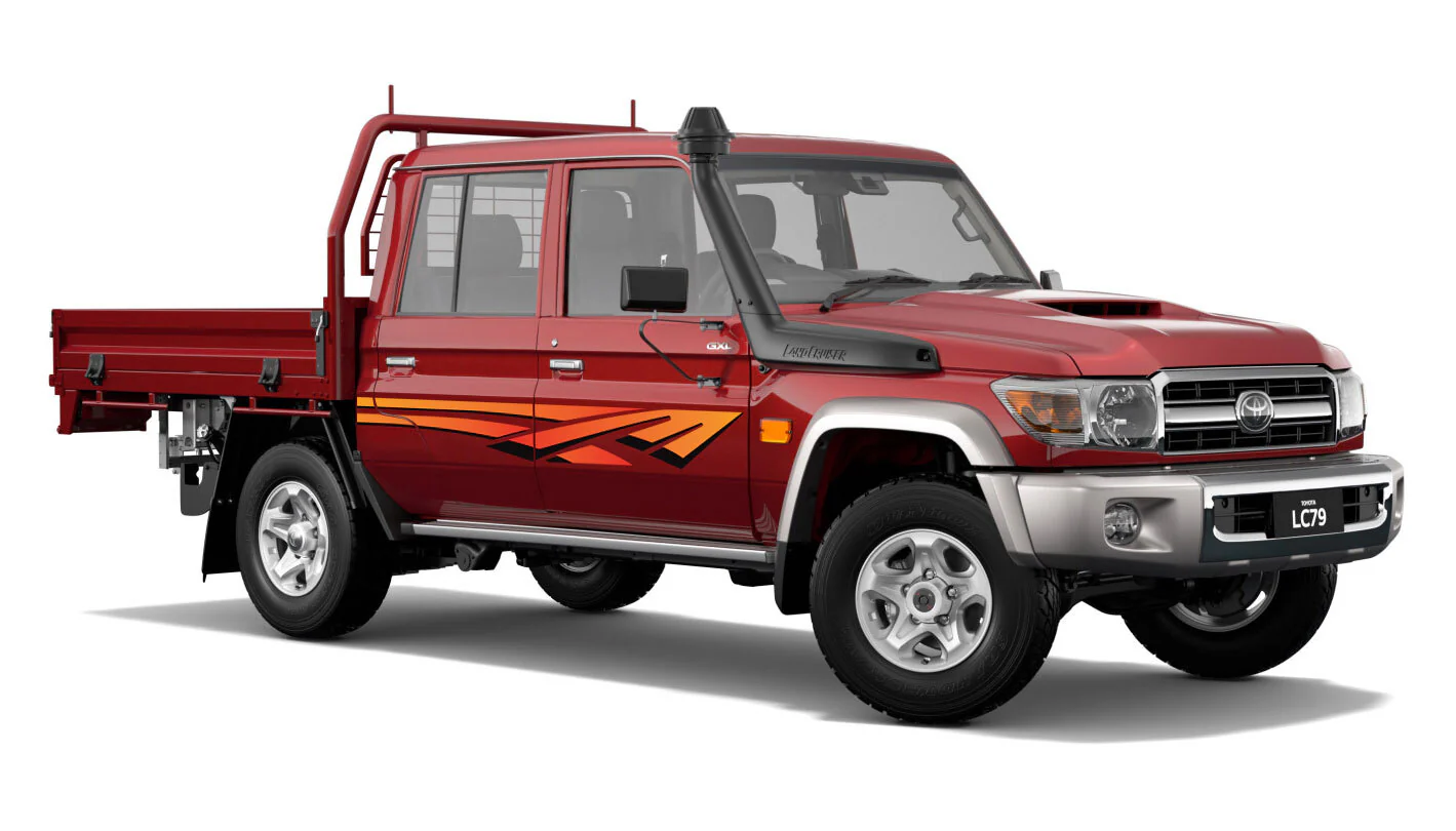 Decal Body Stripe Kit (Tenterfield) - 79 Series Dual Cab (2012-) - Image 4