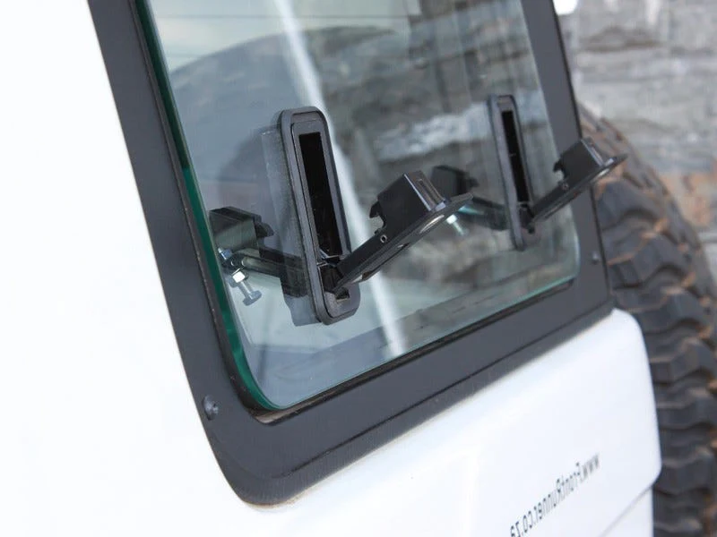 Toyota Land Cruiser 76 Gullwing Window / Left Hand Side Glass - Image 5